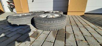 Sada alu diskov a letnych kolies 165/70 R14 - 2