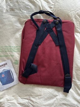 Fjallraven kanken batoh - bordový - 2