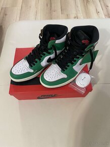 Nike jordan 1 high Lucky green - 2