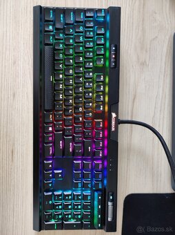 Klávesnica CORSAIR K70 RGB MK.2 LP + podložka zadarmo - 2