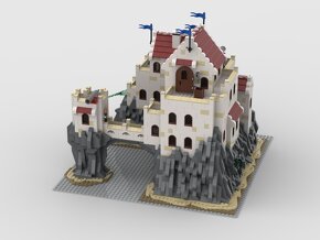 Lego MOC Pirat Pevnost Lorda Igtorna - 2