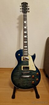 Sire Larry Carlton L7 Transparent Blue Elektrická gitara - 2