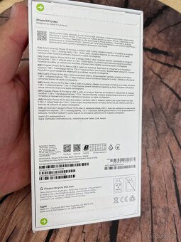 iPhone 16 pro Max 256 black Titan zabalený záruka O2 - 2