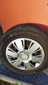 Zimne pneumatiky Michelin na diskoch 195/65 R 15 - 2