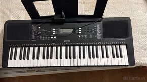 Yamaha PSR-E363 Keyboard s dynamikou + stojan - 2