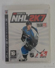 Predám novú hru NHL 2K7 sports  na PS3 - 2