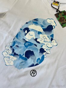 BAPE short sleve clouds tee - 2