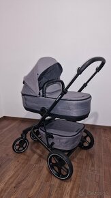 EASYWALKER Jimmey 3XL Iris Grey + vajíčko Kiddy - 2