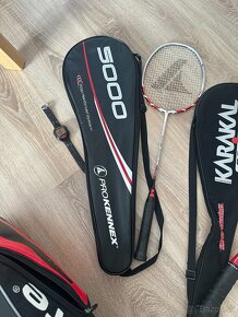 Prodam komplet vybavu na squash a badminton Tecnifibre - 2