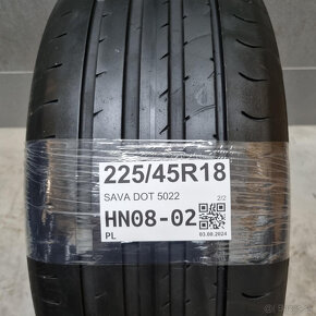 Letné pneumatiky 225/45 R18 SAVA DOT5022 - 2