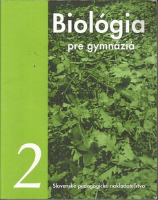 Učebnice biológie pre stredné školy a gymnáziá PDF - 2