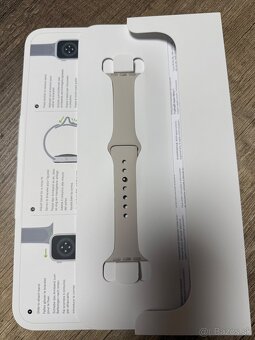 Apple Watch 42mm Starlight Sport Band - S/M - 2