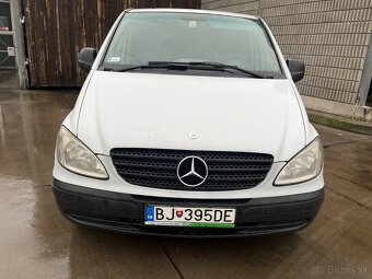 Mercedes Vito 109 2.2 CDi nafta 70kw 8 miest 335 000 km - 2