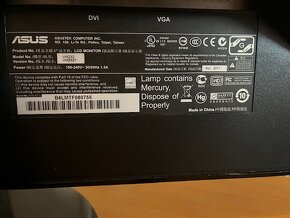 Predám 23 " LCD monitor, ASUS VH232T - 2