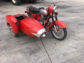 Jawa 350 sajdka sidecar s TP postranny vozik - 2