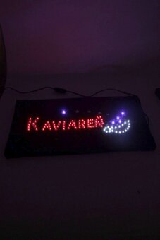 LED svetelná reklama 53,5x27,5 cm. - 2