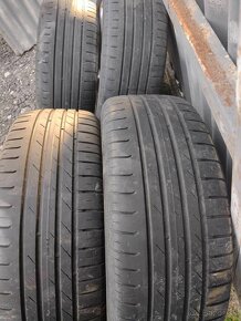 4ks alu disky orig. Škoda 5x100 r16 pneu 205/55 r16 - 2