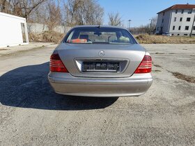 rozpredám mercedes w220 s 500 LPG - 2