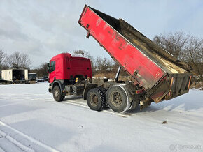 třístranný sklápěč SCANIA R 420 r.v.2009, EURO 5, ZVEDAČKA, - 2