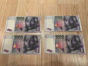 Slovenské bankovky (1000 SK,500 SK,200 SK,100 SK,20SK) - 2