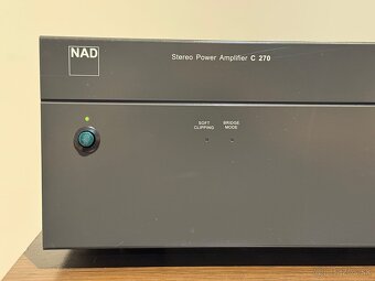 NAD c270 stereo power amplifier 2x120W - 2