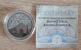 Strieborná medaila - Technické pamiatky na Slovensku - 2