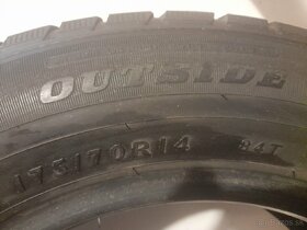 Predam Dunlop pneu celorocne 175/70R14 - 2