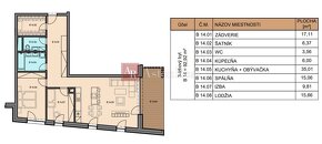 3izb. INVESTIČNÝ APARTMÁN VYSOKÉ TATRY-TATR. ŠTRBA, 111,17m2 - 2