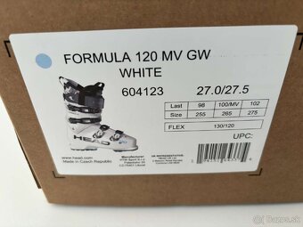 Lyžiarky Pánske formula 120 MV GW White 27/27.5 - 2