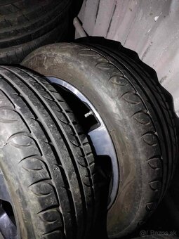 4ks alu disky orig. Nissan 5x114,3 R18 pneu 6mm 215/55 r18 - 2