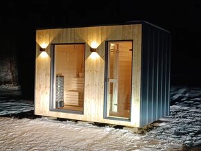 Záhradna sauna  2,3x3,2 - 2