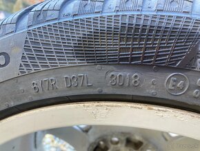 Predám sadu kolies BMW R17 zimné pneu 225/45R17 - 2