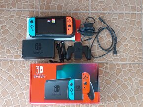 Nintendo Switch + Doplnky + Hra - 2