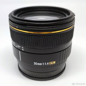 Sigma 30mm F1.4 EX DC Sony A-mount APS-C(Emount cez adapter) - 2