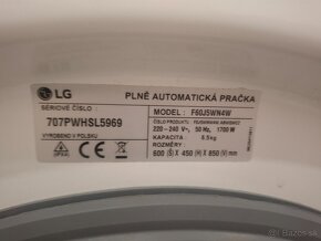 Práčka LG F60J5WN4W - 2