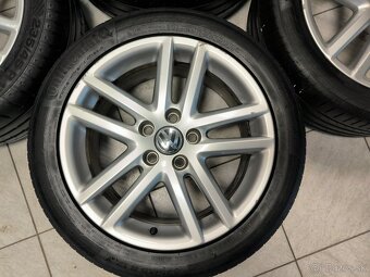 Originál ALU VW 5x112 17" s pneu 235/45/17 - 2