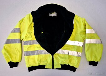 Reflexná zimná bunda Elysse Hi-Vis Pilot - 2