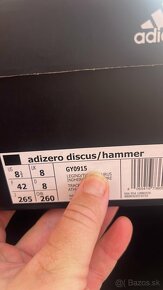 Tretry adidas adizero discus/hammer - 2