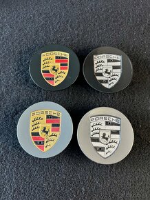 Porsche stredovej krytky kolies (pokrievky) 76mm, 65mm, 56mm - 2