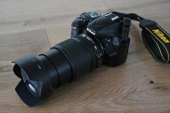 Nikon d3400 s bluetooth - VR objektiv 18-105 AF 1 900 cvak. - 2