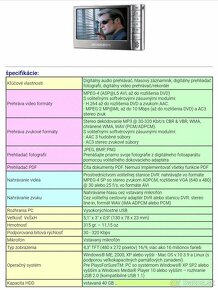 Predám malý multimediálny prehrávač Archos 504 - 2