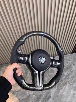 Karbonovy novy volant BMW , M komplet s airbagom a F1 - 2