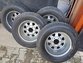 Original disky NISSAN 6x139,7 R16 + PNEU 205 R16 - 2