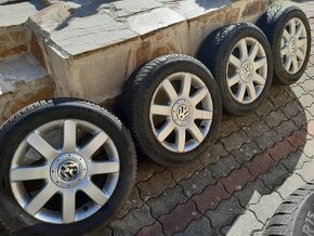 Zánovné pneu Barum Quartaris 205/55 r16+ elektrony VW - 2