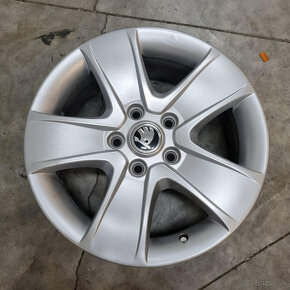 Originál Škoda Crateris disky 5x112 R16 ET50 - 2