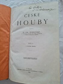 Stará kniha České houby - z roku 1920 - 2