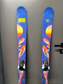 FREERIDE lyže ARMADA s viazaním Salomon, 150cm - 2