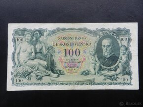 Bankovka 50 Kč 1929 a 100Kč 1931 neperforované - 2