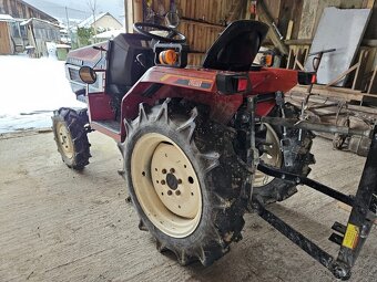 Predám malotraktor YANMAR F165 4x4 - 2