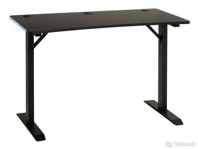 Jysk stol - Gaming desk HALDUM w/LED black - 2